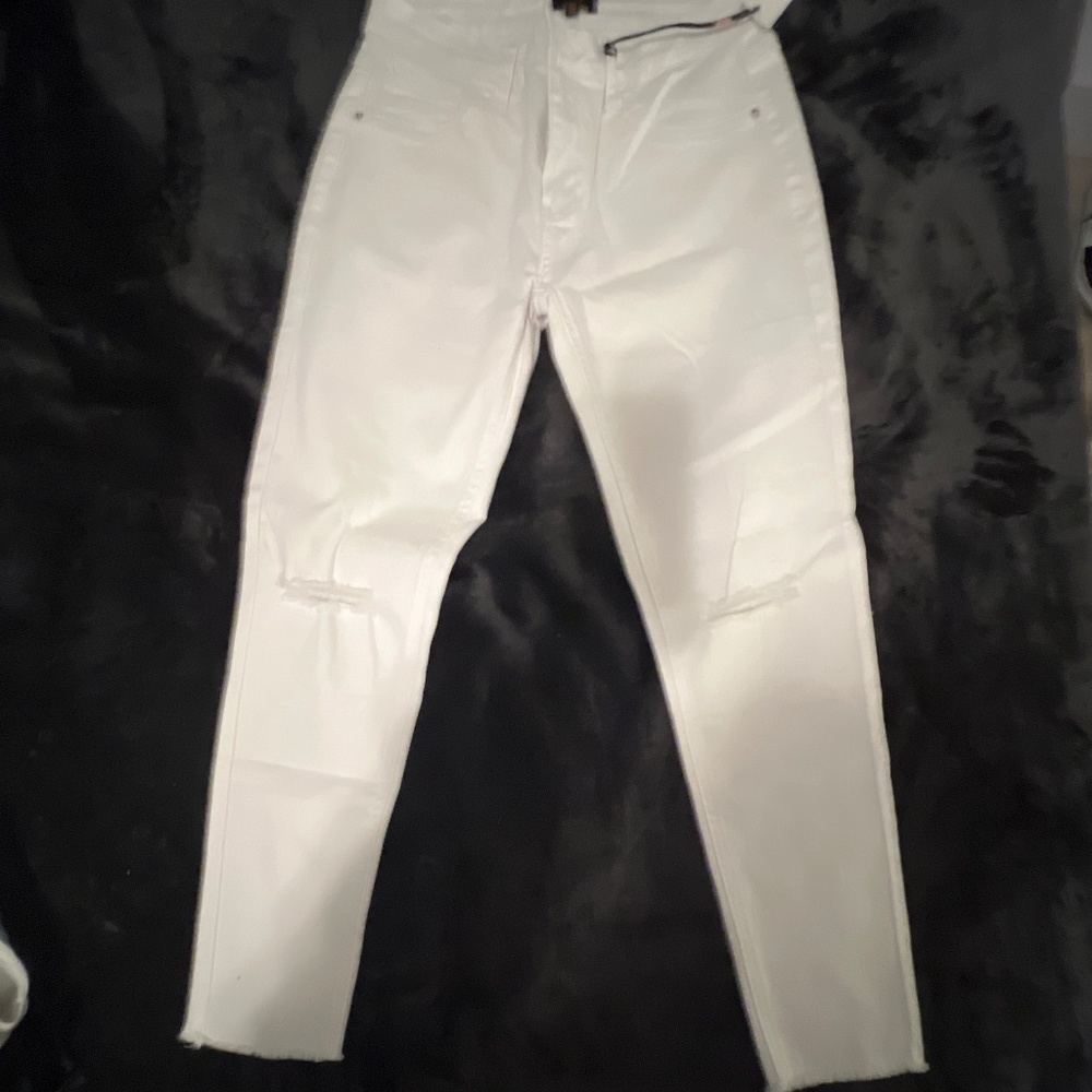 White jeans